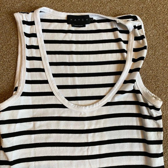 HATCH collection long body tank maternity dress - Picture 2 of 6